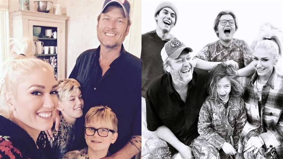 EXCLUSIVE: Gwen Stefani shares photo of her and Blake Shelton's ...