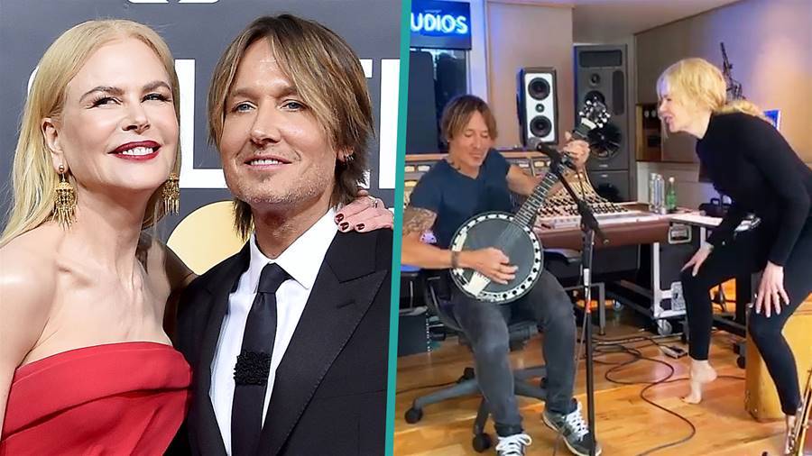 Nicole Kidman Sings And Dances Along To Keith Urban's Livestream Concert
