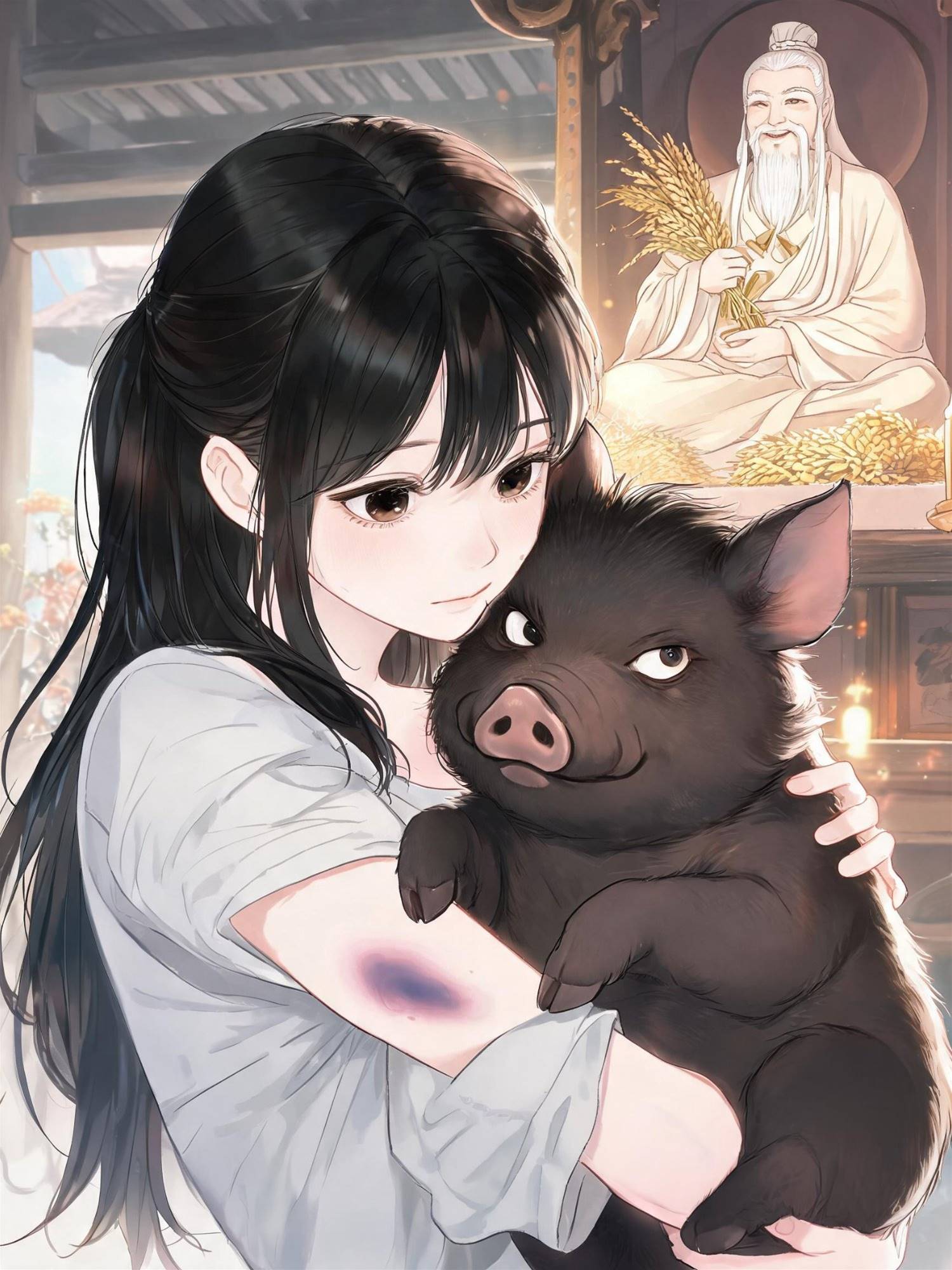 兇獸神君被當成小野豬